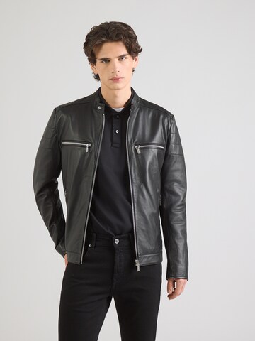 juoda Karl Lagerfeld Demisezoninė striukė: priekis