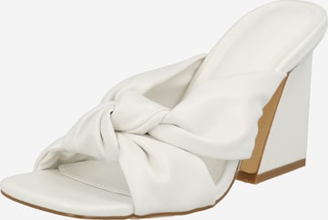 Nasty Gal Mule in White: front
