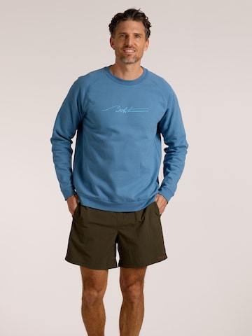 wavebreaker Sweatshirt in Blue