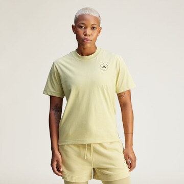 T-shirt fonctionnel 'Truecasuals' ADIDAS BY STELLA MCCARTNEY en jaune : devant
