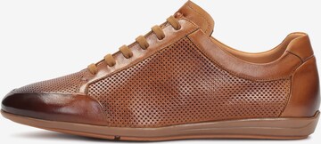 Kazar Athletic Lace-Up Shoes in Brown: front