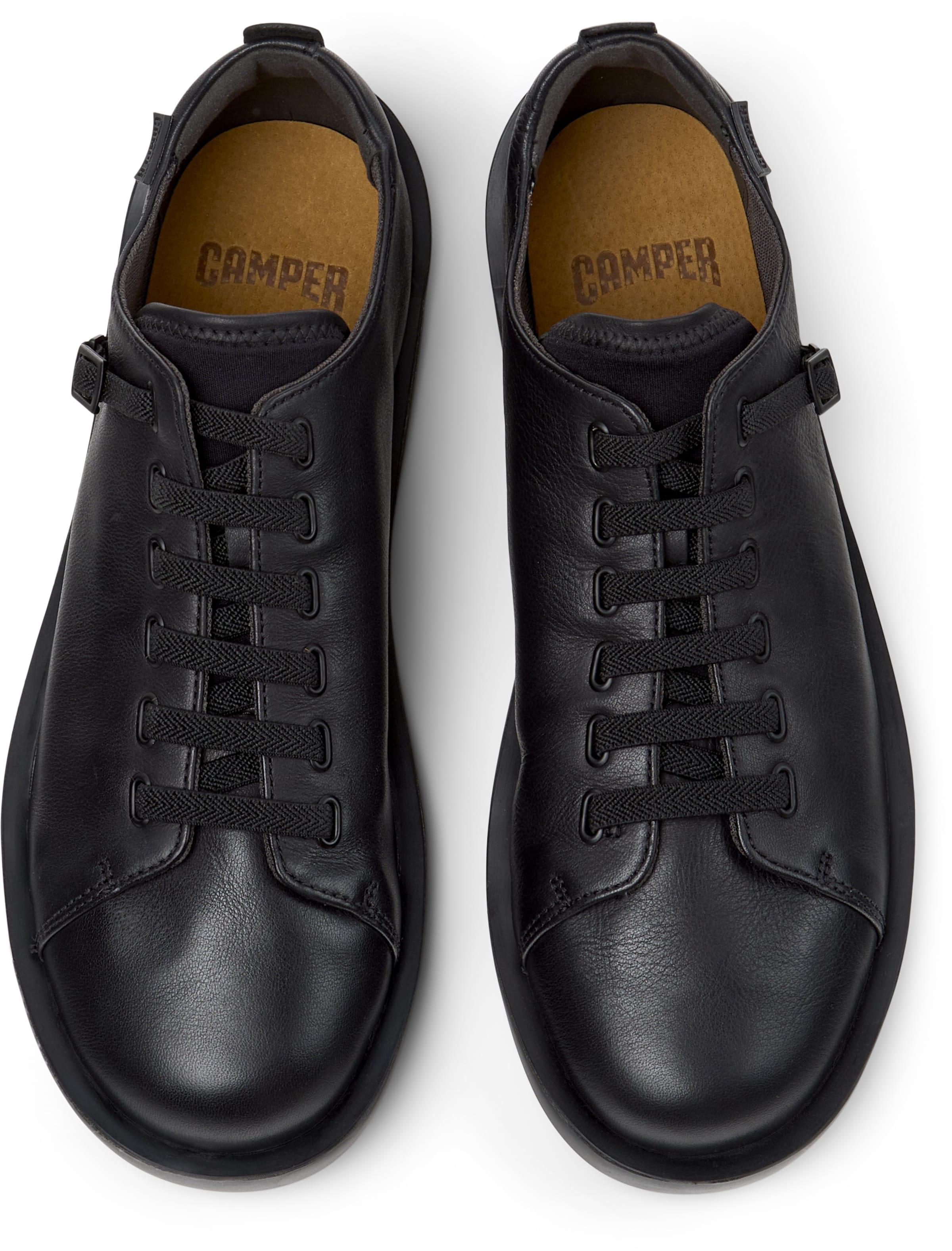 Scarpa stringata 'Wagon' di CAMPER in nero