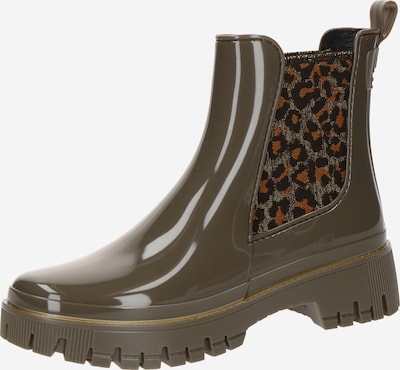 LEMON JELLY Gumijas zābaki 'RORY WOODLAND', krāsa - brūns / zaļš / melns, Preces skats