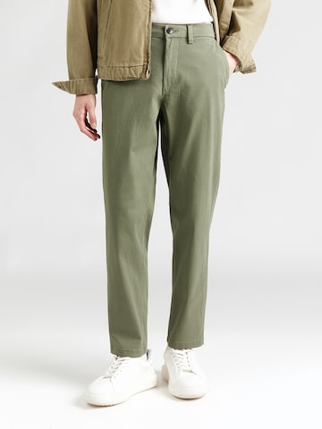 JACK & JONES Regular Chino Pants 'JPSTOLLIE DYLAN' in Green: front