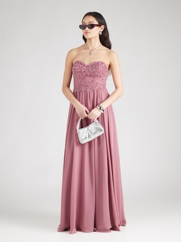 Laona Evening Dress in Purple