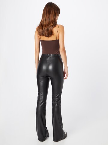 Urban Classics Flared Pants in Black