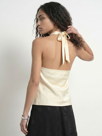 Haut 'HDLEAH' HYPEDROP en beige