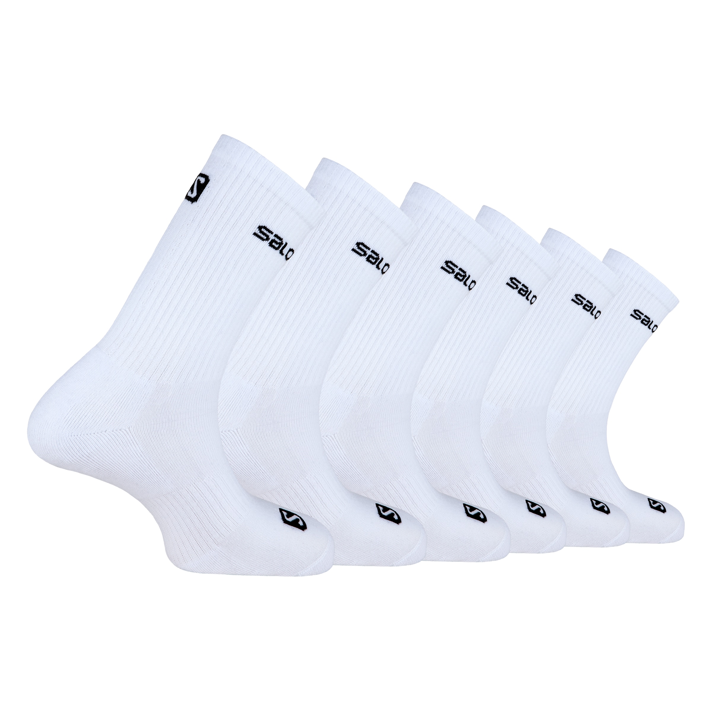 SALOMON Sport-Socken Active in Weiß 