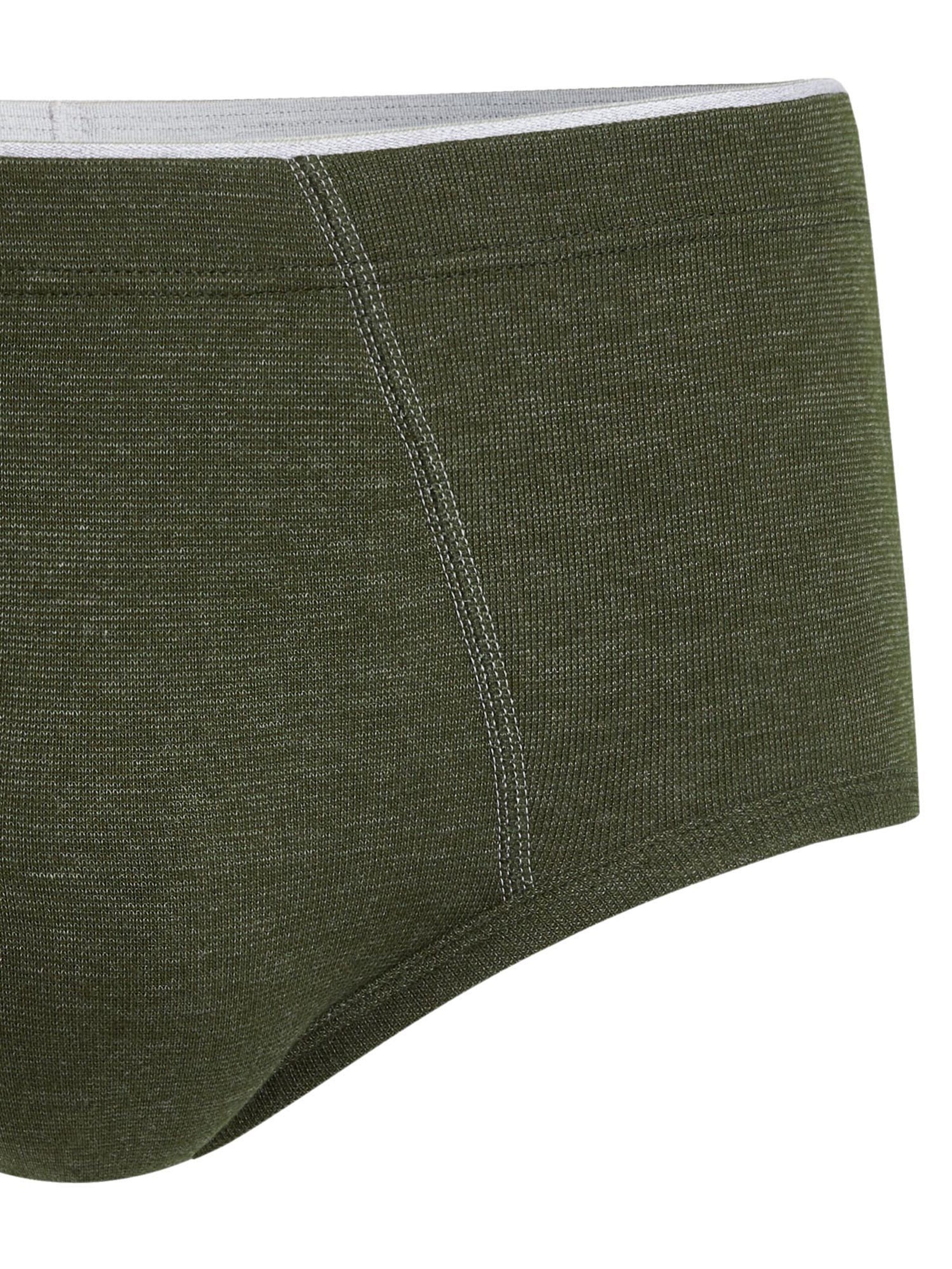 CON-TA Long underpants 'Basic' in Green