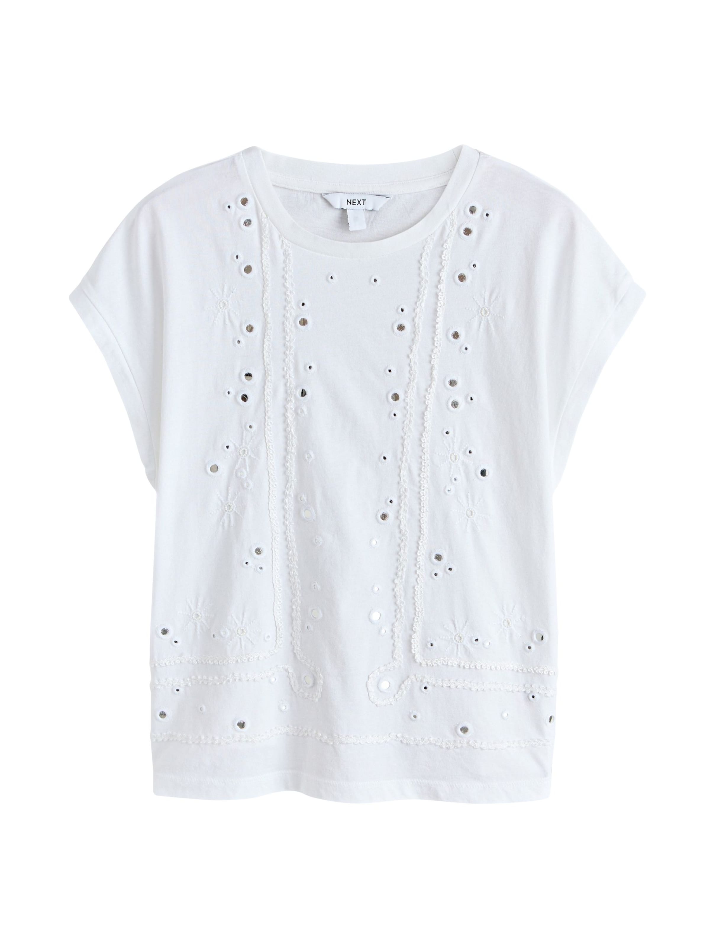 Next Tričko - Biela: predná strana