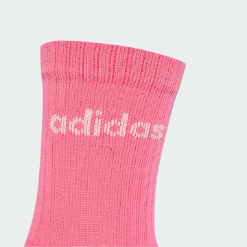 ADIDAS PERFORMANCE Sportsokken 'Linear Crew' in Roze