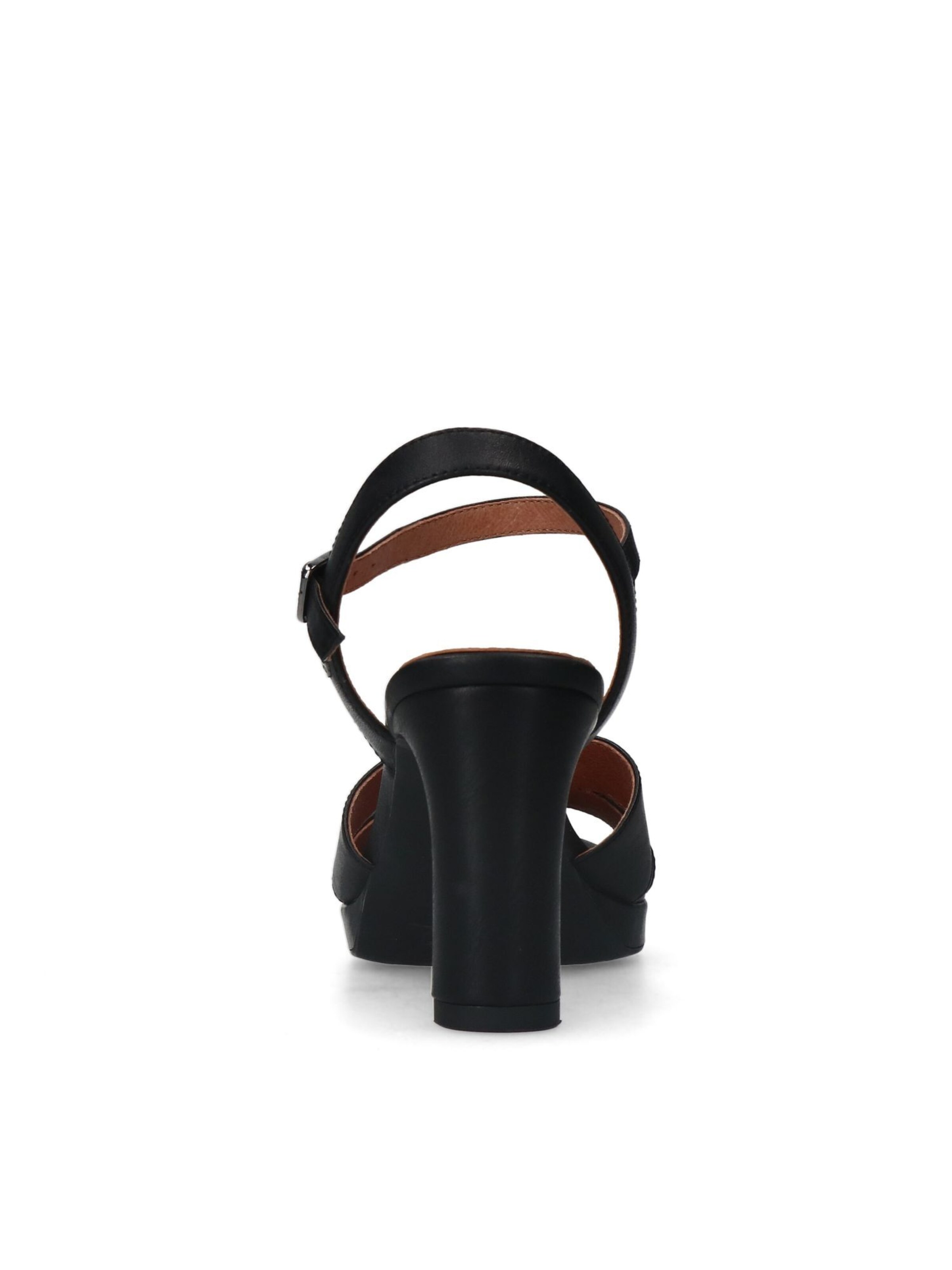 no stress Strap Sandals in Black