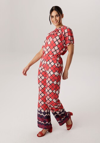 Aniston SELECTED Pyjamahose in Rot