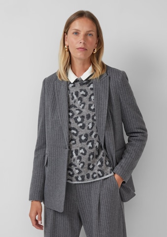 Blazer s.Oliver BLACK LABEL en gris : devant