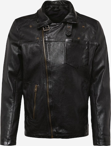 FREAKY NATION Between-Season Jacket 'Jarick' in Black: front