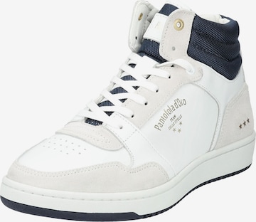 Sneaker alta 'Sirolo' di PANTOFOLA D'ORO in bianco: frontale