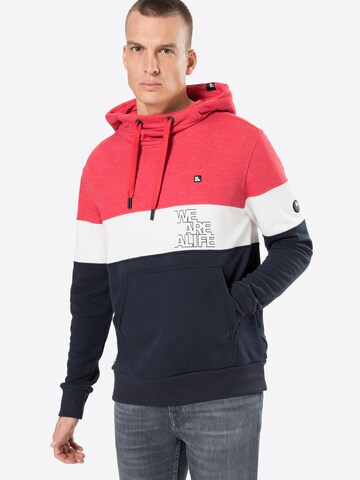 Alife and Kickin Sweatshirt 'KingAK' in Rot: predná strana