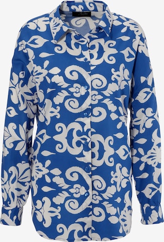 Aniston CASUAL Bluse in Blau: Vorderseite