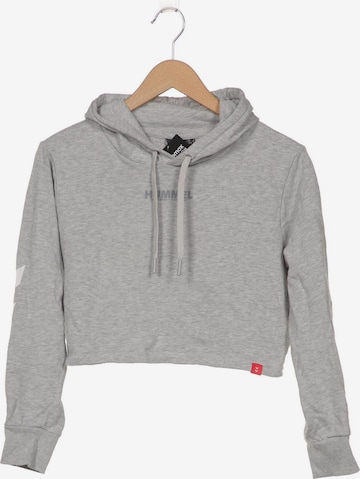 Hummel Sweatshirt & Zip-Up Hoodie in S in Grey: front