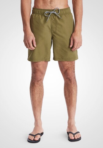 BLEND Badeshorts in Grün: predná strana