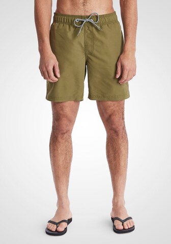 BLEND Board Shorts in Green: front
