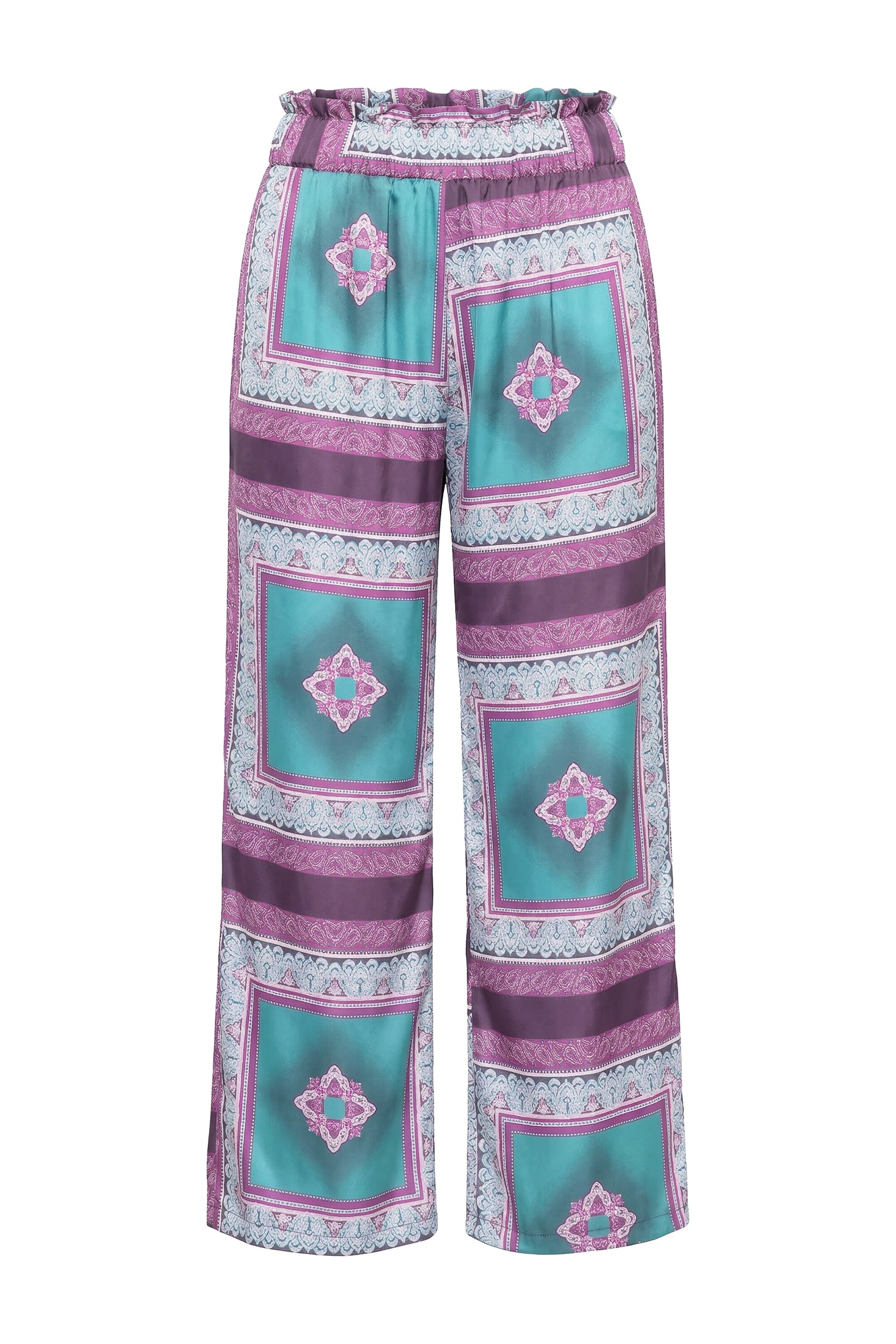 Studio Untold Wide leg Trousers in Mixed colours: front