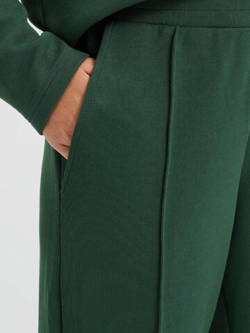 WE Fashion - Loosefit Pantalón de pinzas en verde