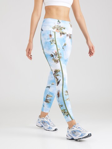 COLUMBIA Skinny Sporthose in Blau: Vorderseite