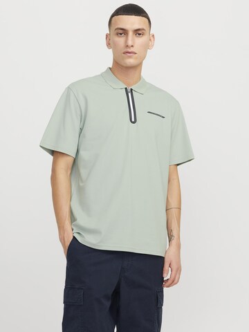 JACK & JONES Poloshirt in Grün: Vorderseite