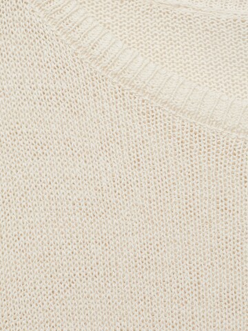 MANGO Sweater 'SOLETE' in Beige