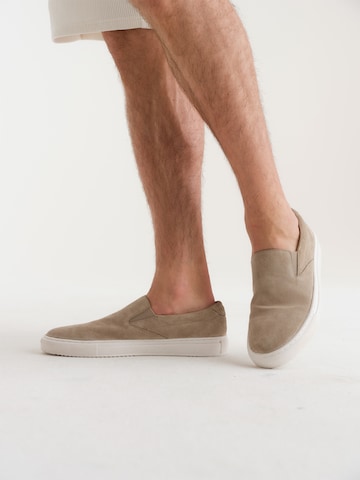 ABOUT YOU x Kevin Trapp Mocassins 'Aiden' in Beige: voorkant