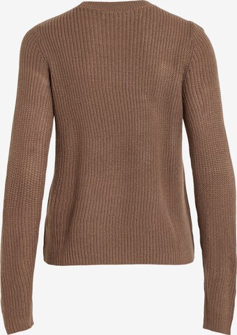 VILA Sweater 'Lou' in Brown