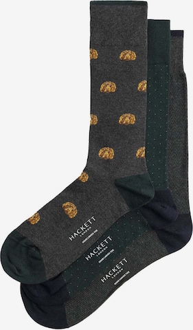 Hackett London Sokken 'Harry' in Grijs: voorkant