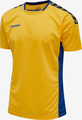 Hummel - Camiseta funcional en amarillo