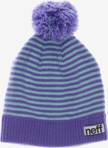 Neff Hat & Cap in One size in Purple: front