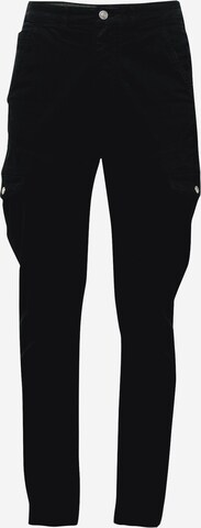 Pantaloni cu buzunare 'NEW KOMBAT' de la GUESS pe negru: față