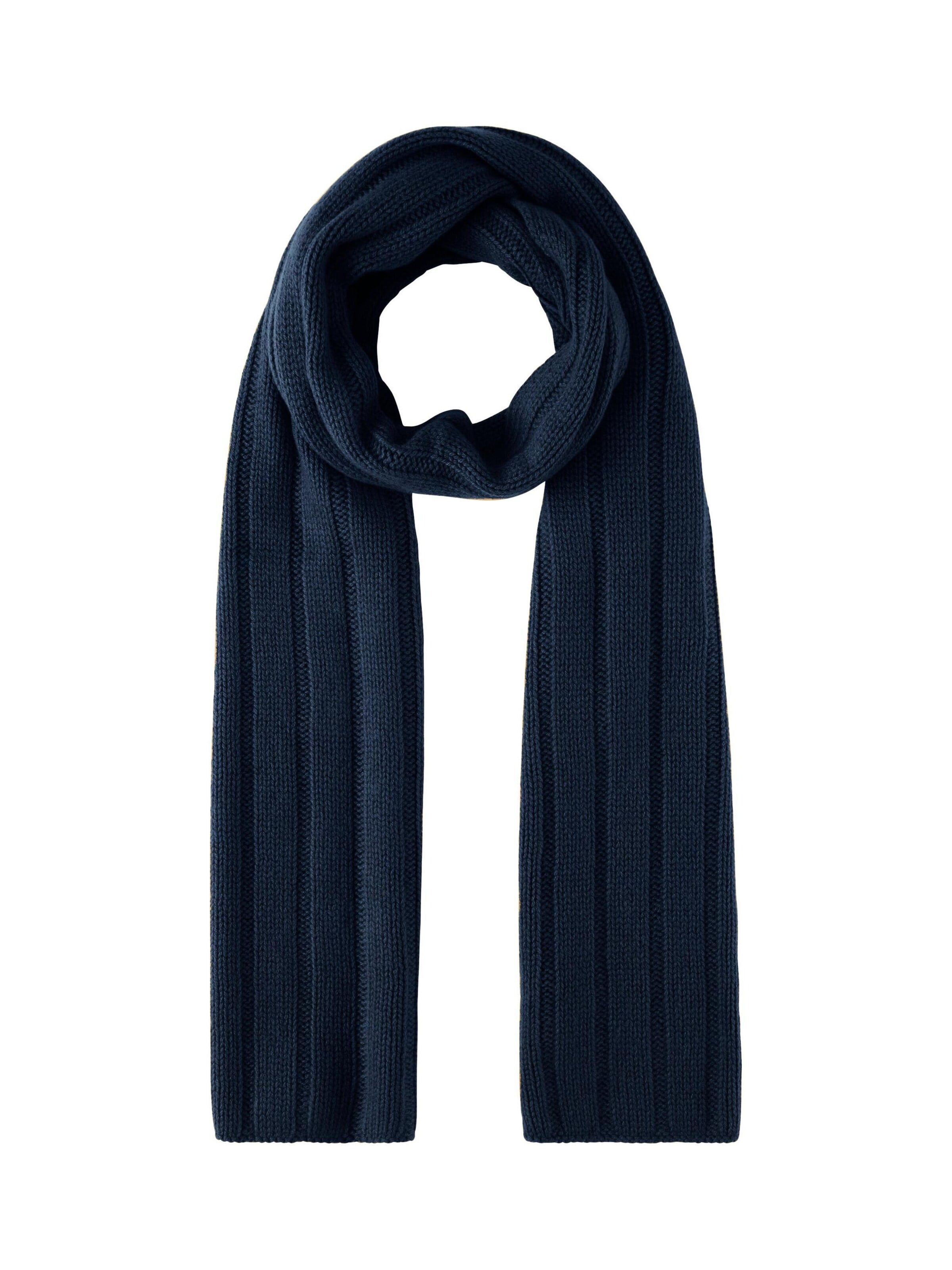 FALKE Scarf 'Pure Cashmere' in Blue: front