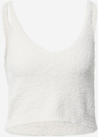 STEVE MADDEN Knitted Top in White: front