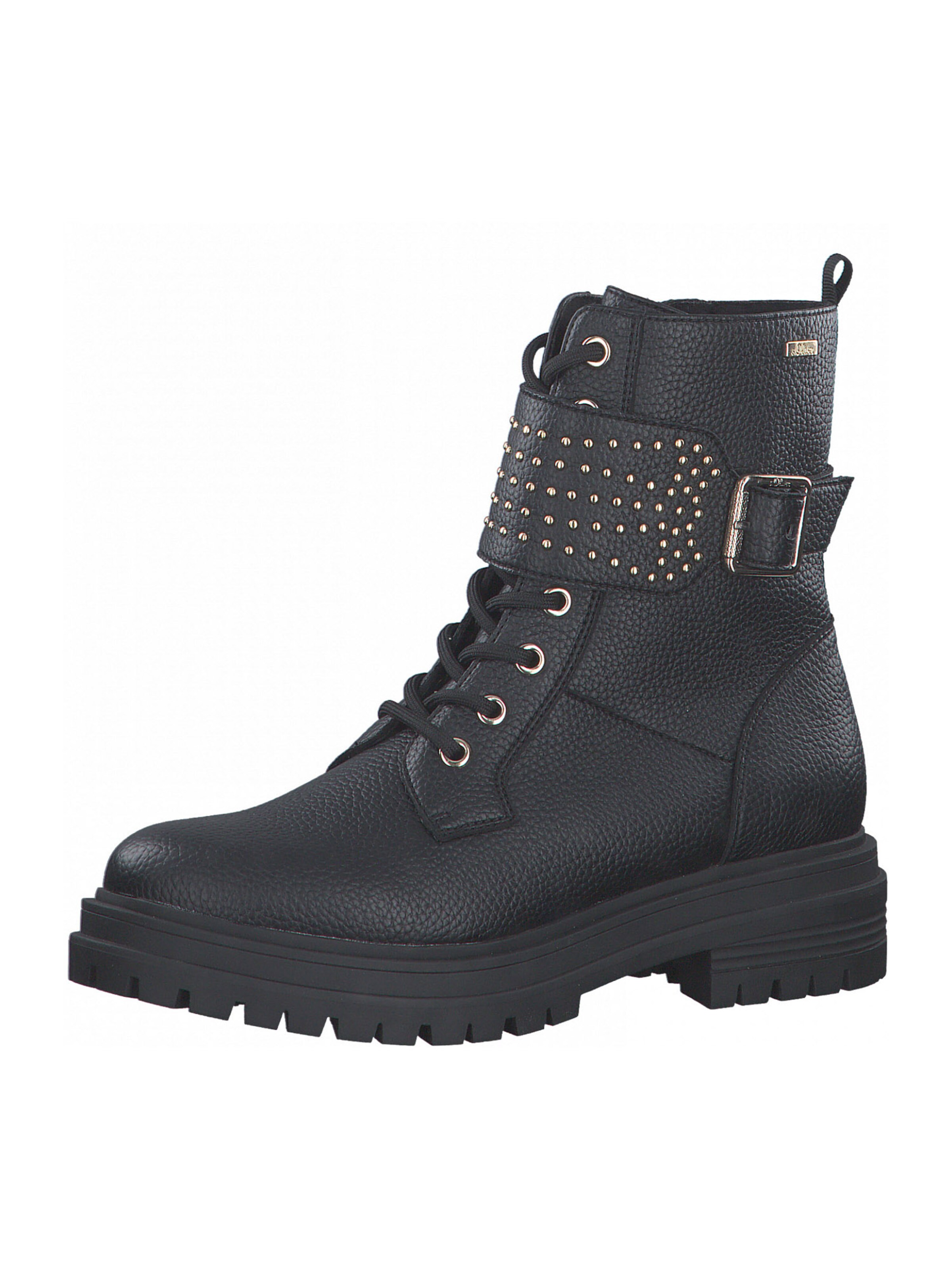 Frauen Stiefeletten s.Oliver Stiefelette in Schwarz - KF87628 Frauen Stiefeletten s.Oliver Stiefelette in Schwarz - KF87628
