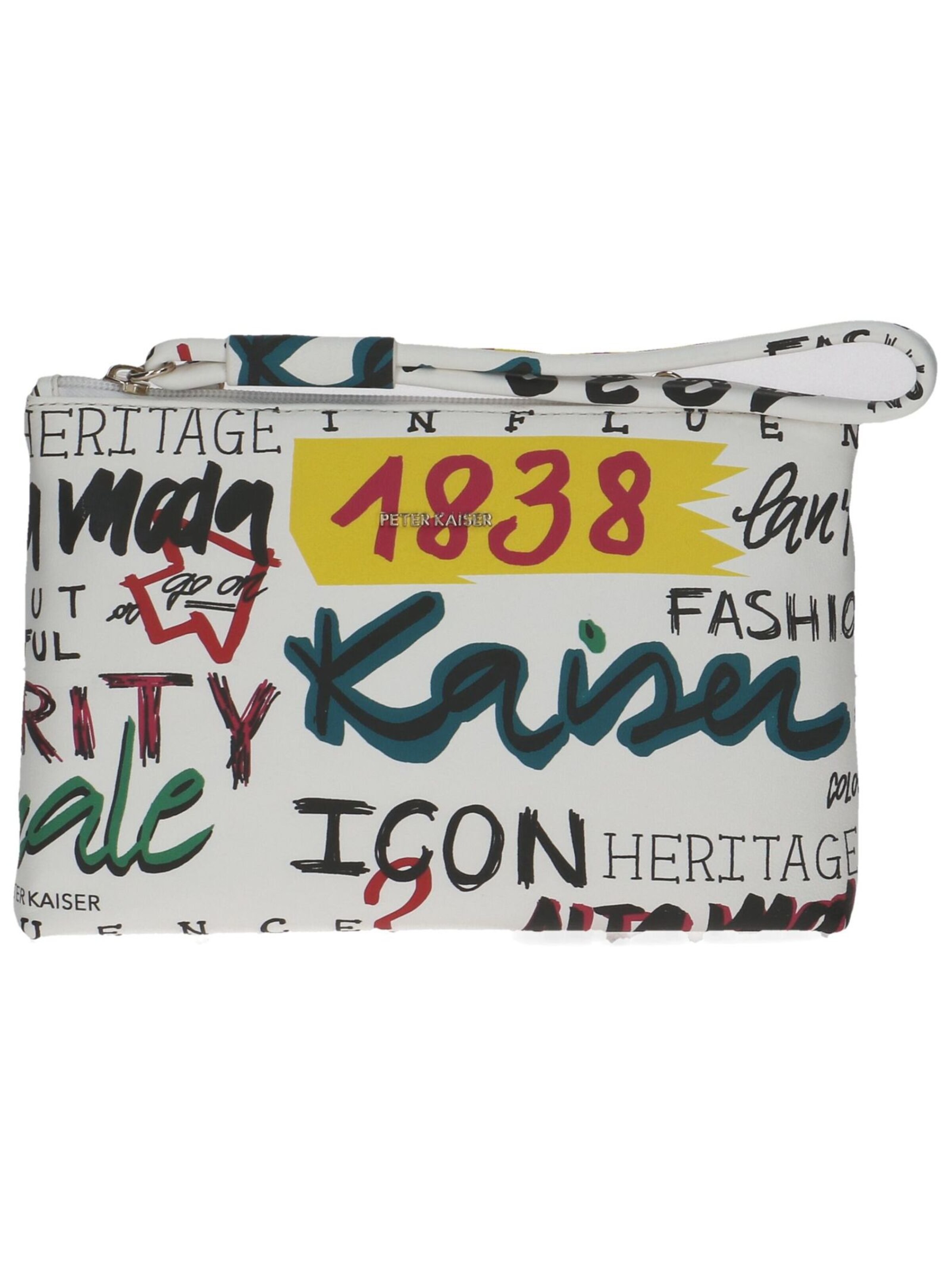 Pochette PETER KAISER en blanc : devant