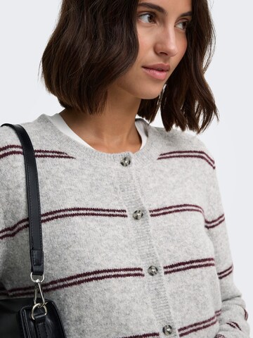 JDY Knit cardigan 'chloe' in Grey