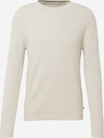 Pullover di QS in grigio: frontale