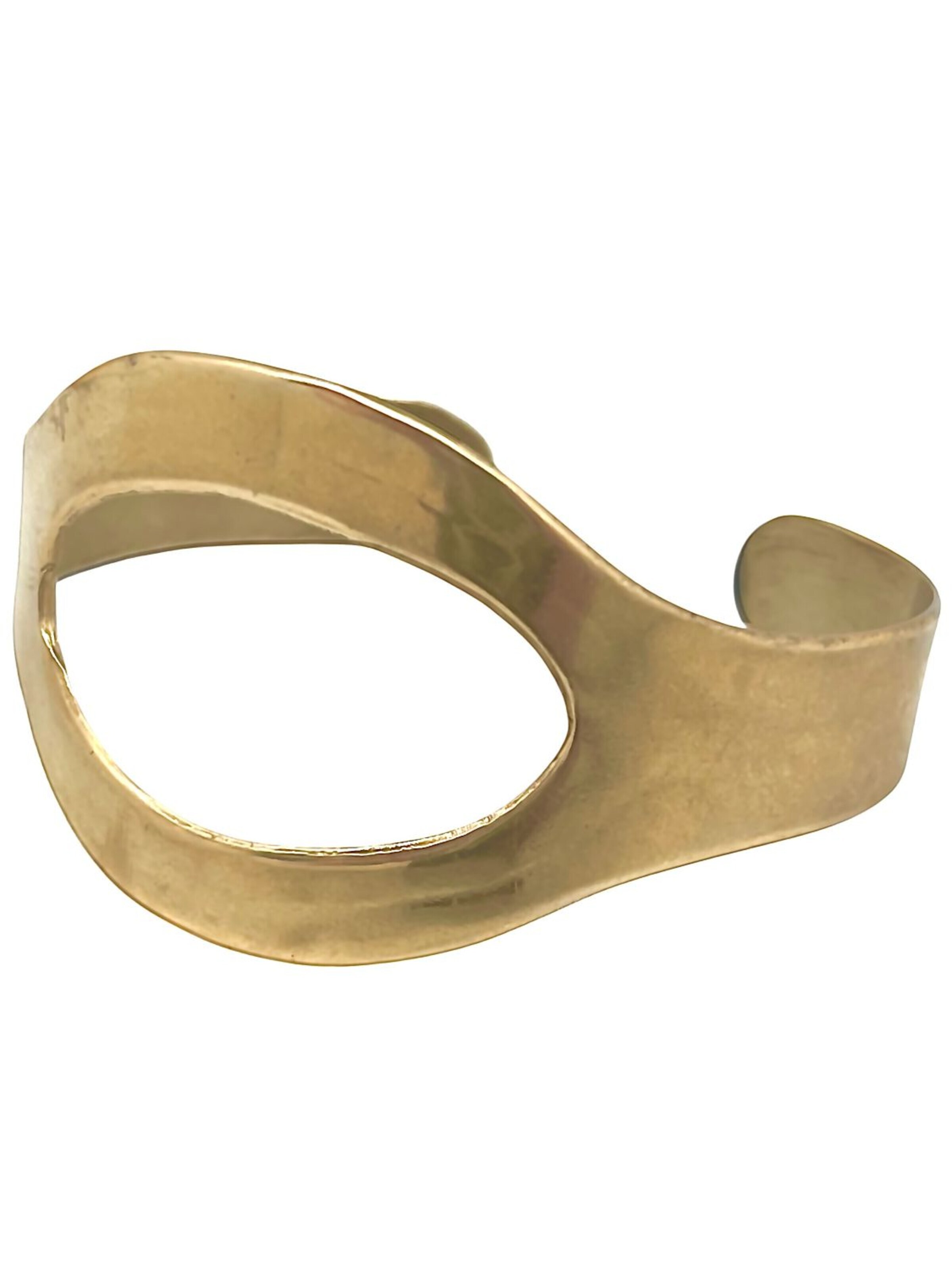 Bracelet 'Oracle bracelet, gold-plated brass, Glory the Magician design' Gloria Mago en or