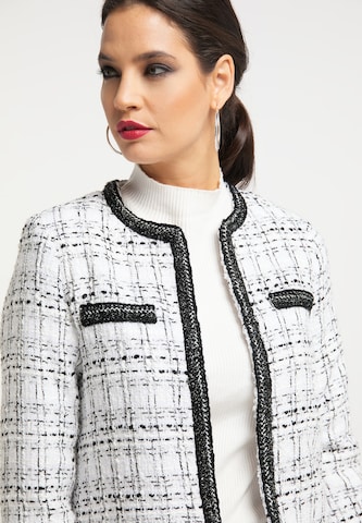 faina Blazer in White