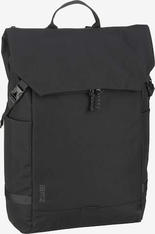 ZWEI Backpack in Black: front