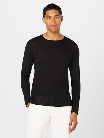 DRYKORN Sweater 'RIKONO' in Black: front