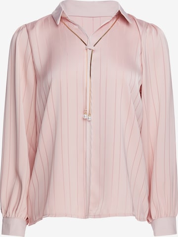 usha BLACK LABEL Blouse in Roze: voorkant