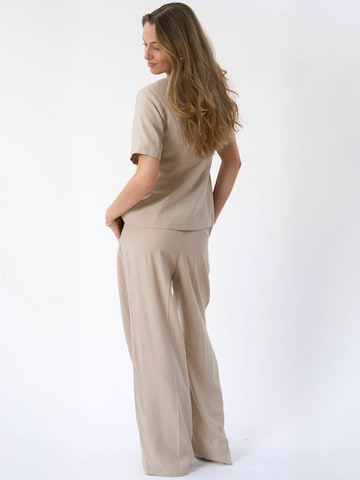 Regular Pantalon ' Isolde ' TEESHOPPEN en beige