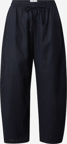 Abercrombie & Fitch Wide Leg Housut värissä musta: etupuoli