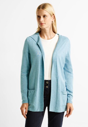 CECIL Knit Cardigan in Blue: front